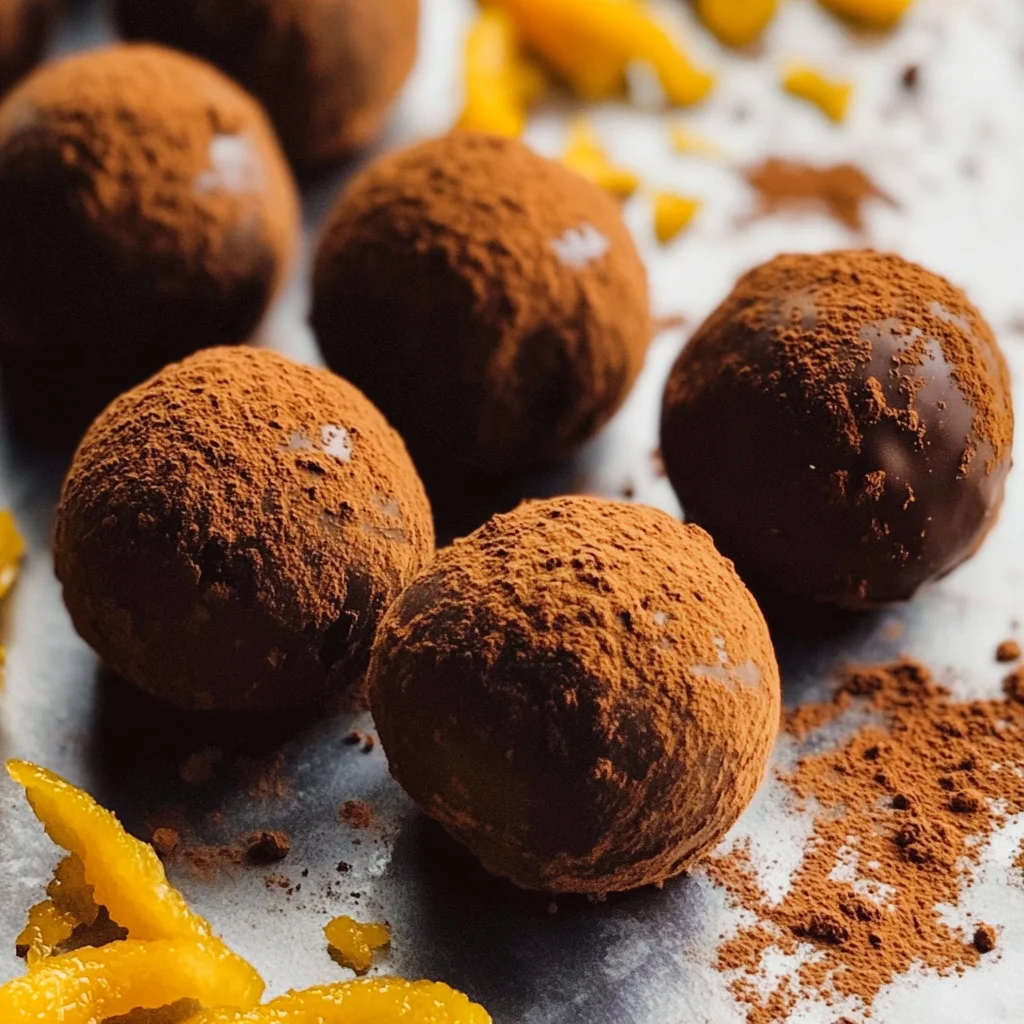 Chocolate Orange Truffles