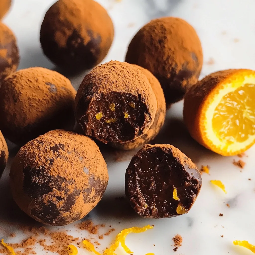 Chocolate Orange Truffles