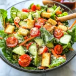 Classic House Salad - Quick and Easy