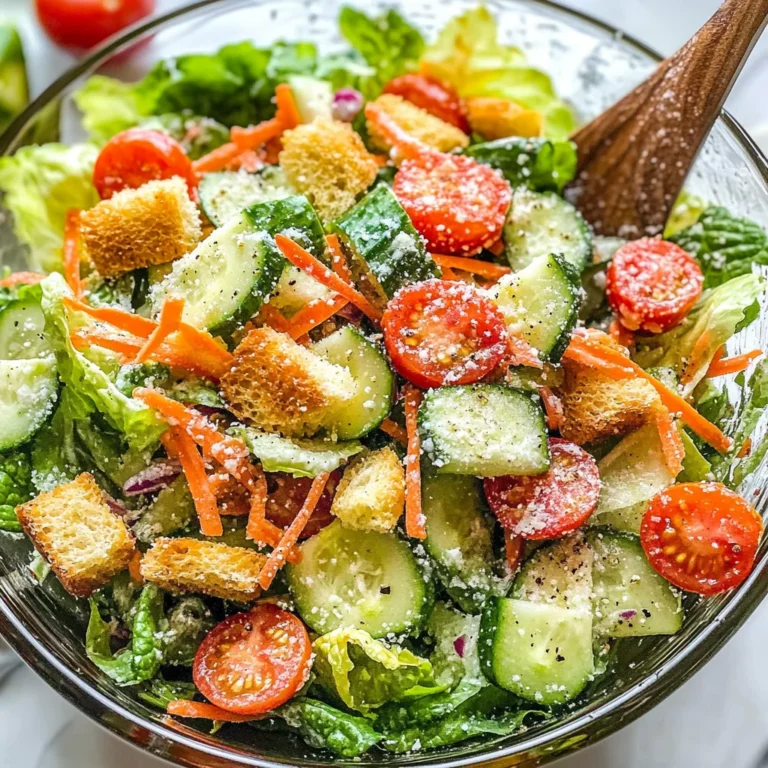 Classic House Salad - Quick and Easy