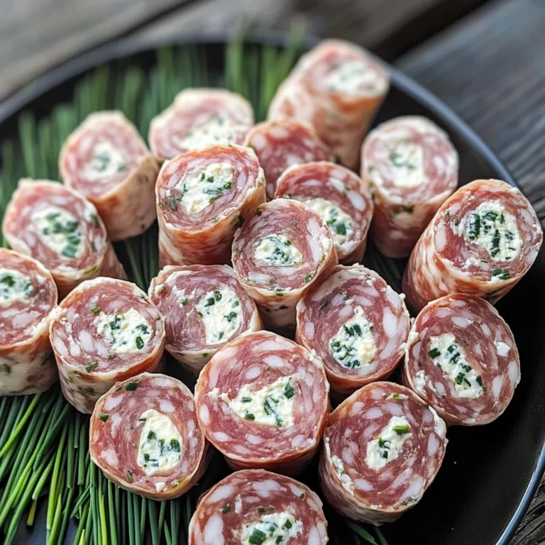 Cream Cheese Salami Roll Ups: A Perfect Appetizer for Any Occasion