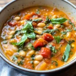Creamy Tomato White Bean Stew