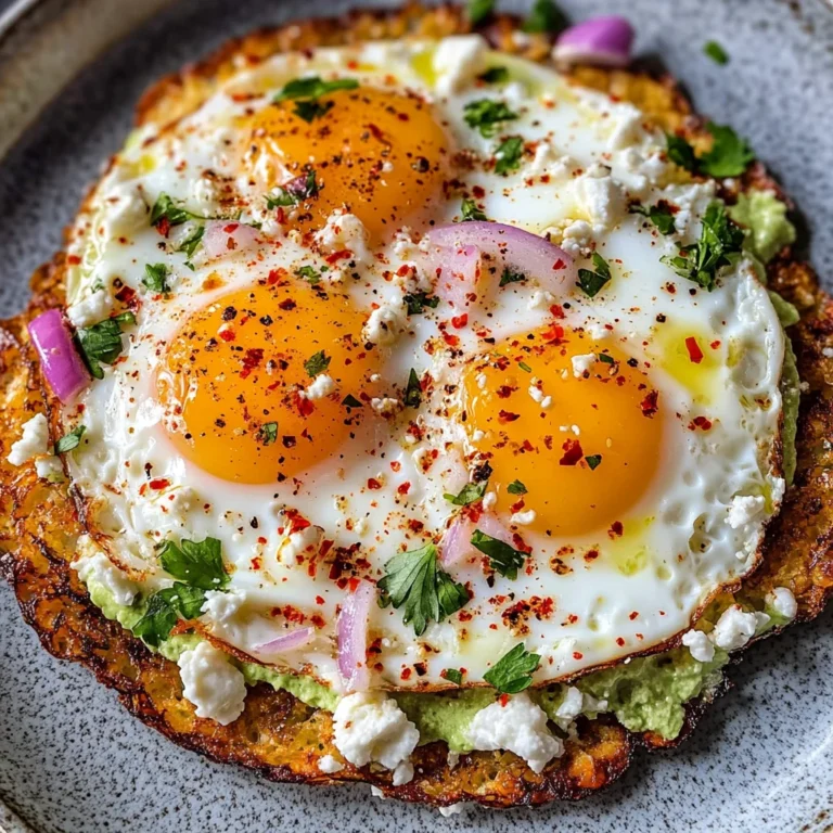 Crispy Feta Fried Eggs