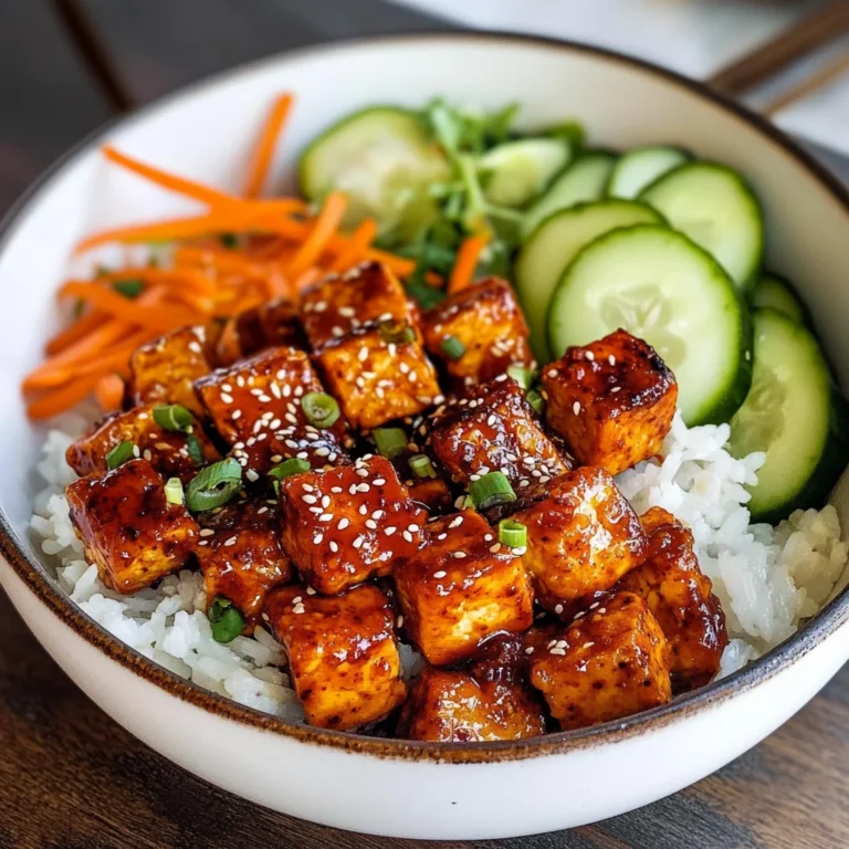 Crispy Gochujang Korean Tofu