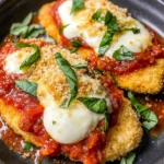 Crispy Healthy Chicken Parmesan - Air Fryer Recipe