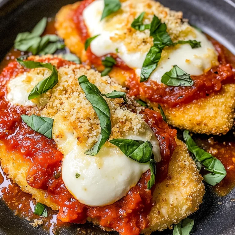 Crispy Healthy Chicken Parmesan - Air Fryer Recipe