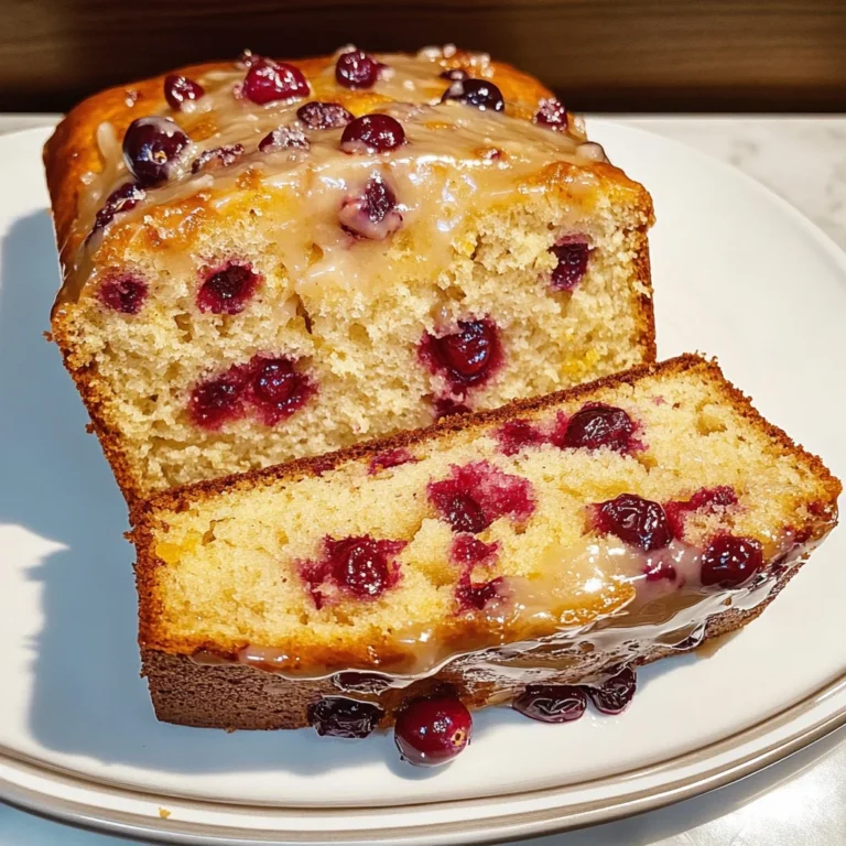 Easy Orange Cranberry Bread
