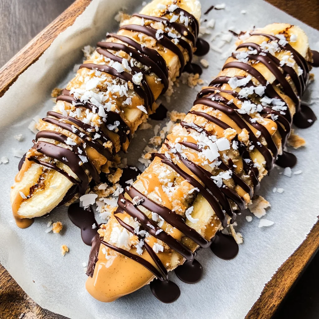 Frozen Banana Snacks