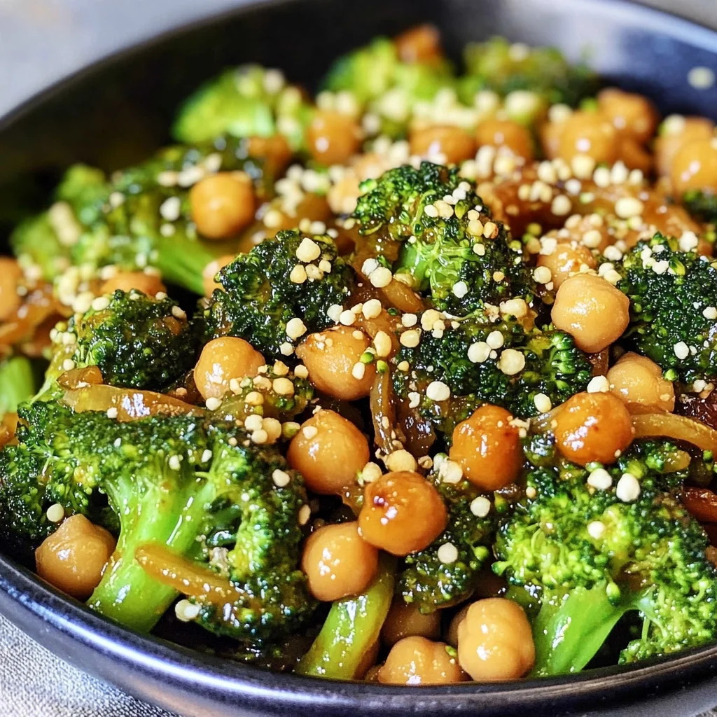 Garlic Broccoli Stir Fry