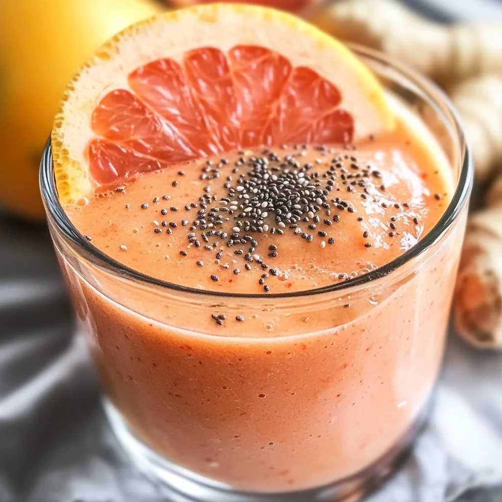 Grapefruit Ginger Smoothie