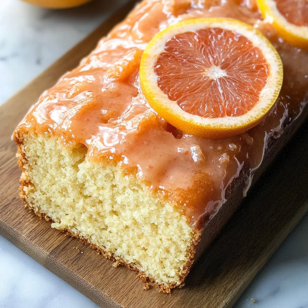 Grapefruit Yogurt Cake