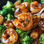 Honey Garlic Butter Shrimp and Broccoli