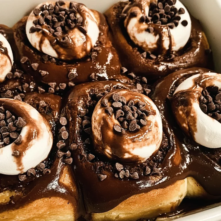 Hot Chocolate Cinnamon Rolls