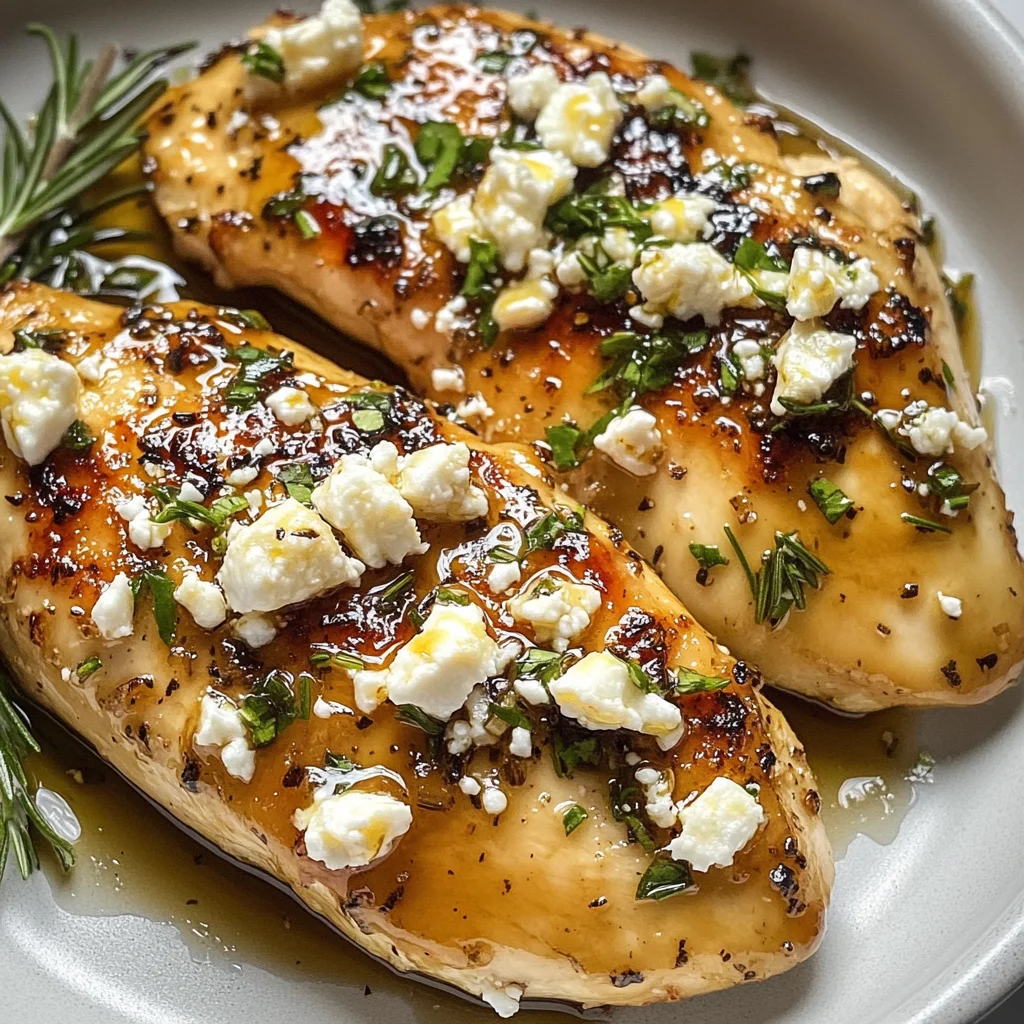 Hot Honey Infused Feta Chicken