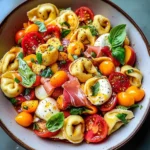 Hot Honey Tortellini Pasta Salad