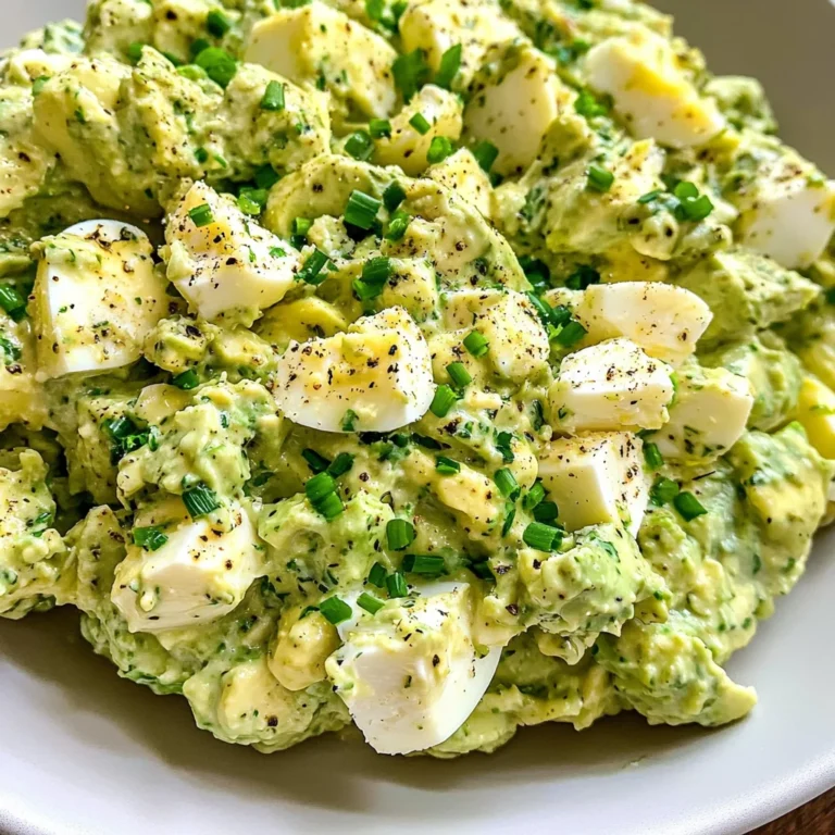 KETO AVOCADO EGG SALAD RECIPE