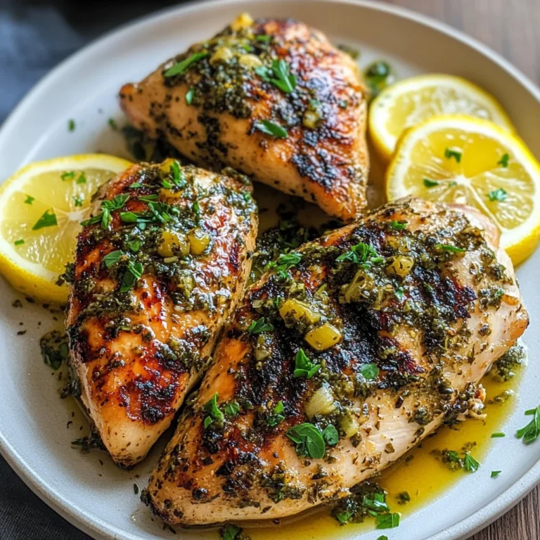 Mediterranean Herb Crusted Grilled Chicken