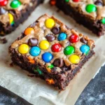 Monster Cookie Fudgy Brownies
