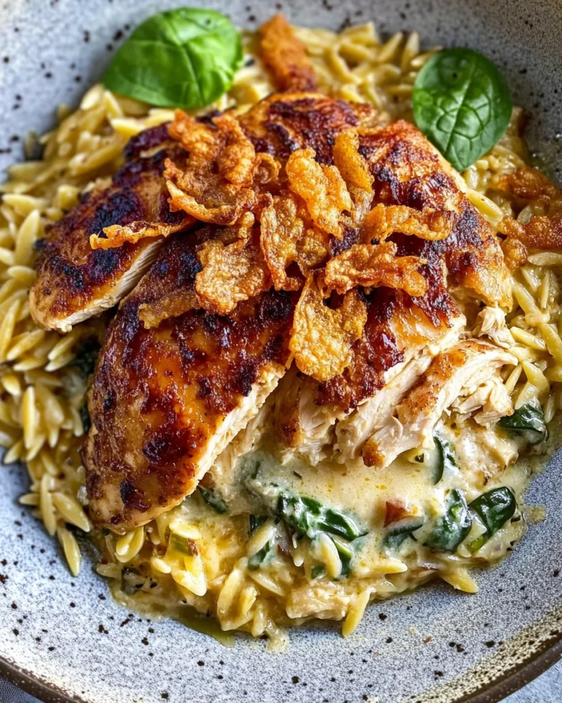 Monterey Chicken One-Pan Orzo