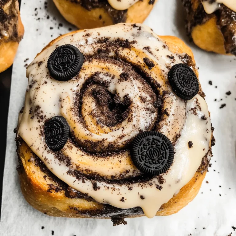 Oreo Cinnamon Roll