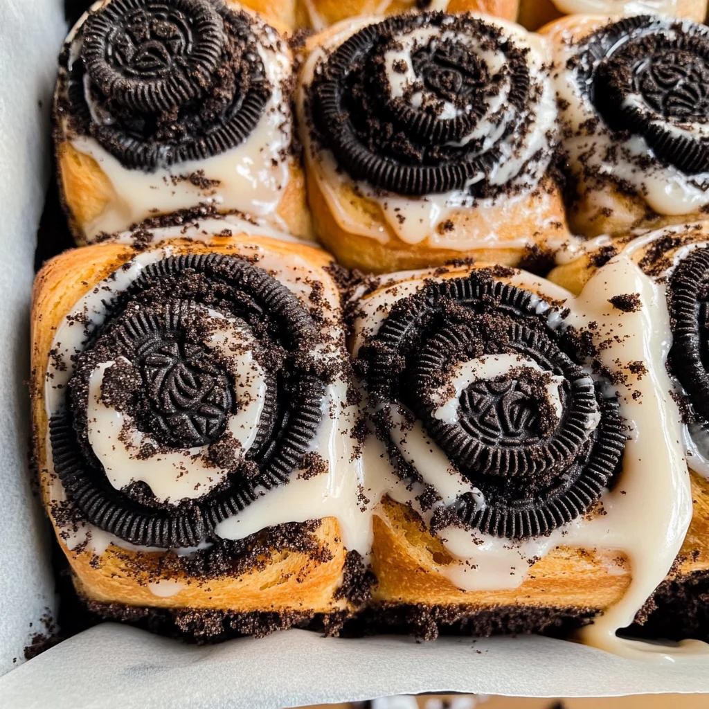 Oreo Cinnamon Rolls