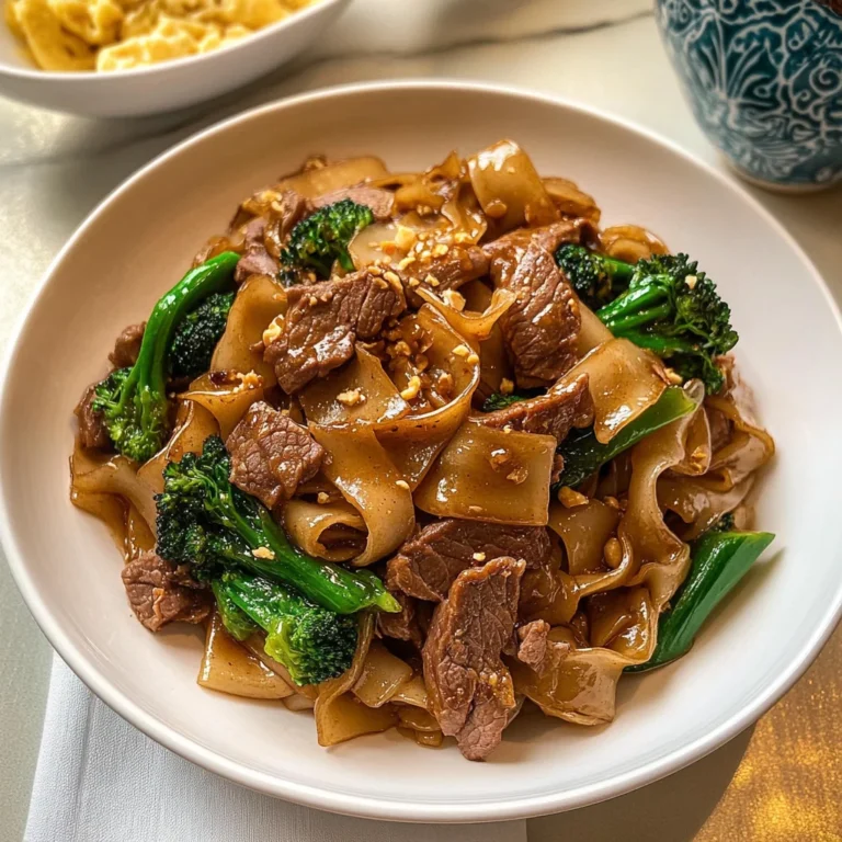 Pad See Ew (Thai Stir Fried Noodles)