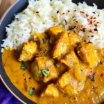 Pumpkin Coconut Chicken Curry