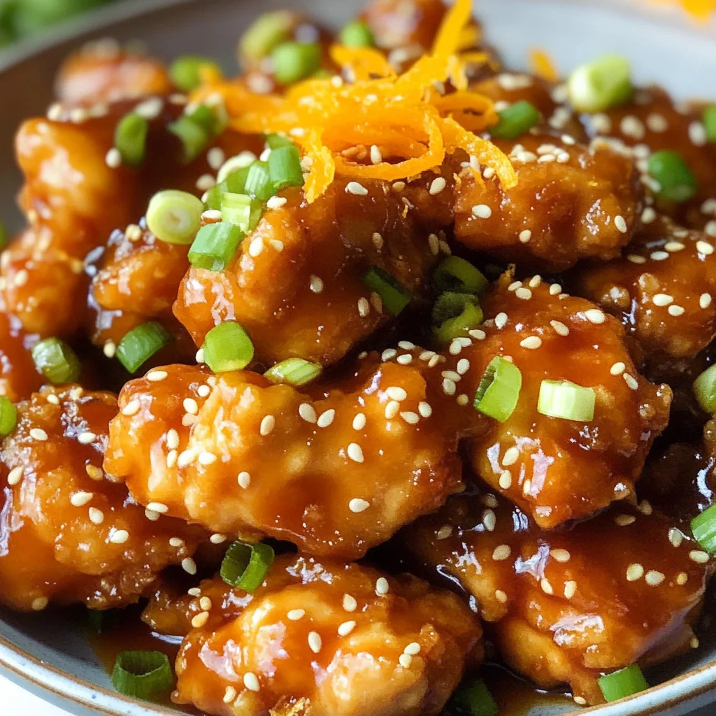 Quick & Easy Orange Chicken