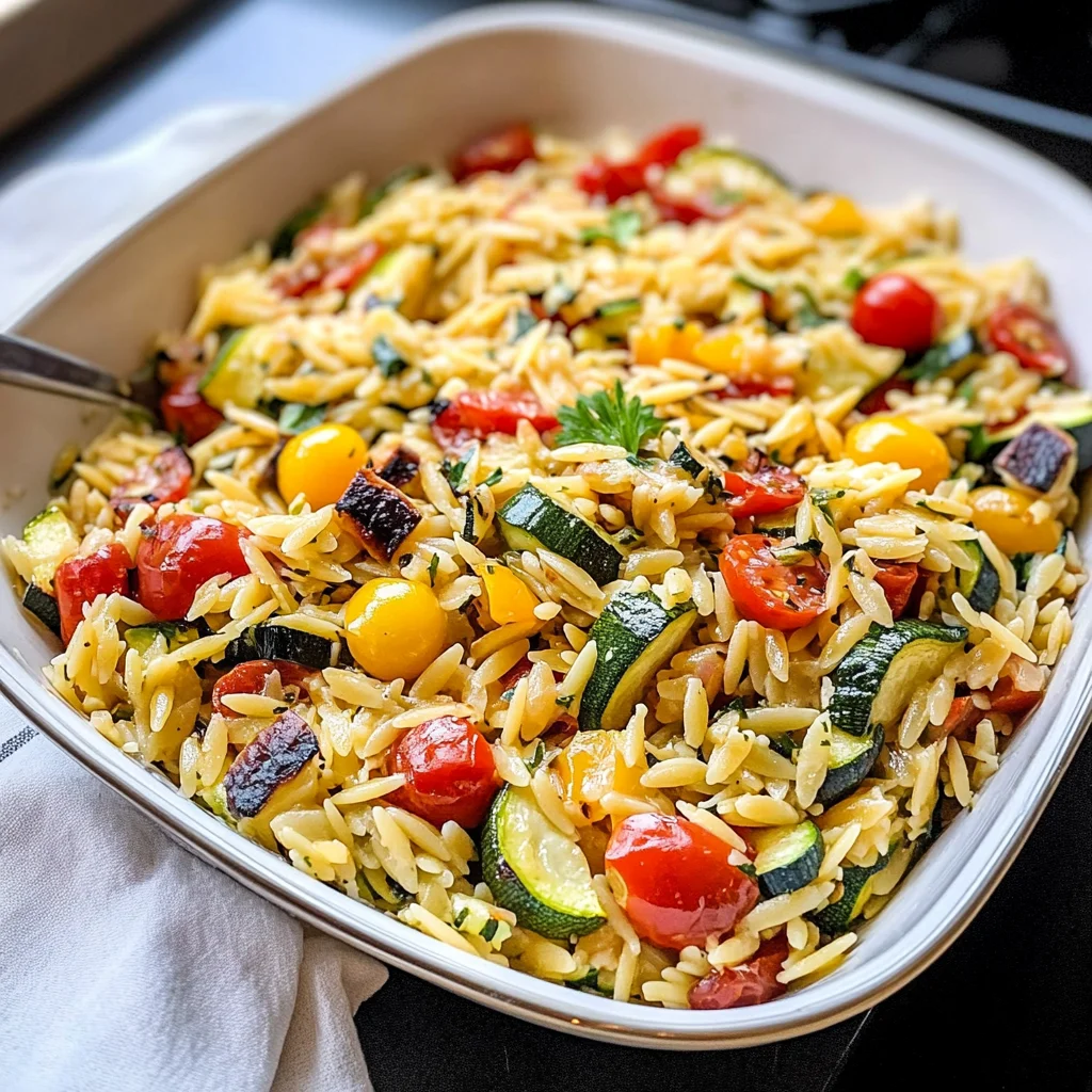 Roasted Vegetable Orzo: A Delicious and Nutritious Recipe for Your Next Meal