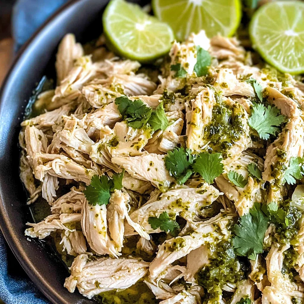 Slow Cooker Cilantro Lime Chicken