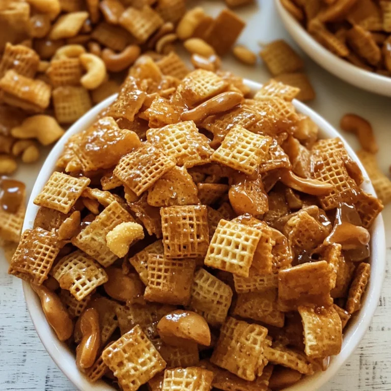 Toffee Chex Mix
