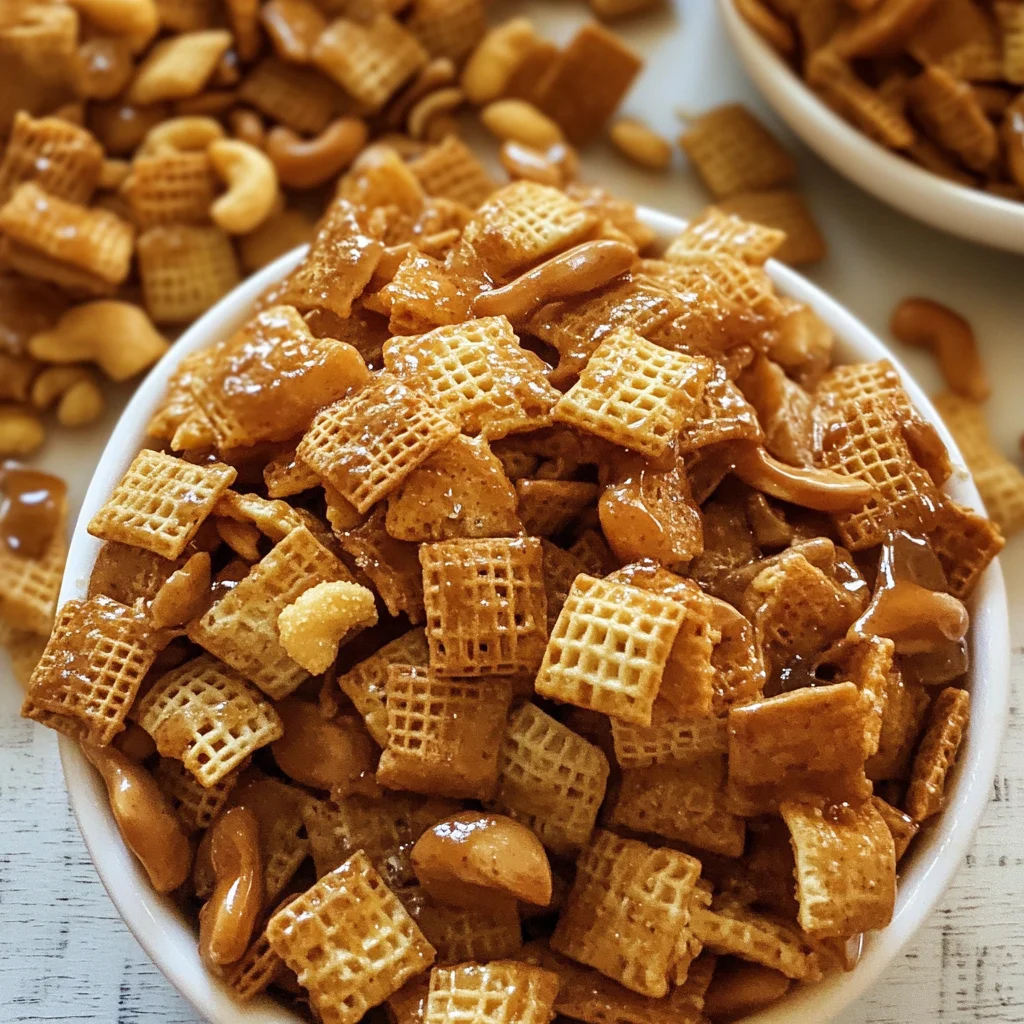 Toffee Chex Mix