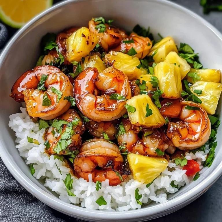 Tropical Shrimp Rice Bowl Recipe