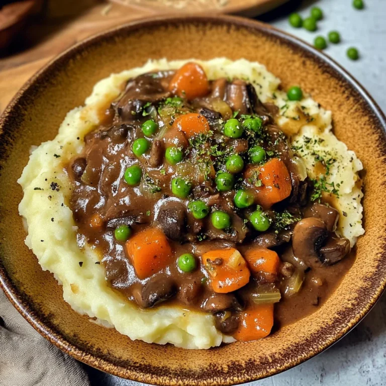 Vegan Mushroom Bourguignon