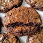 20 Minute Fudgy Chocolate Brownie Cookies