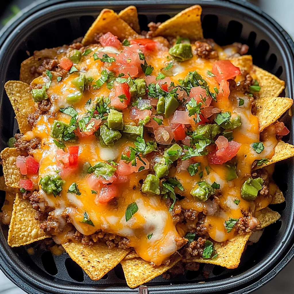 Air Fryer Nachos