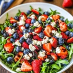 Arugula Salad with Berries