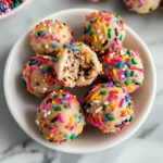 Best Birthday Cake Protein Balls