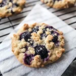 Blueberry muffin cookies -Crumbl copycat