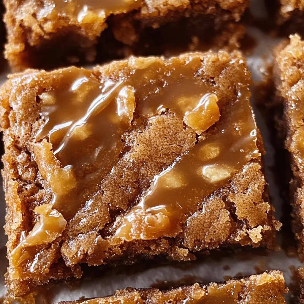 Brown Butter Toffee Blondies
