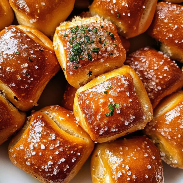 Buttery Soft Pretzel Bites