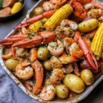Cajun Seafood Boil with Garlic Butter Sauce