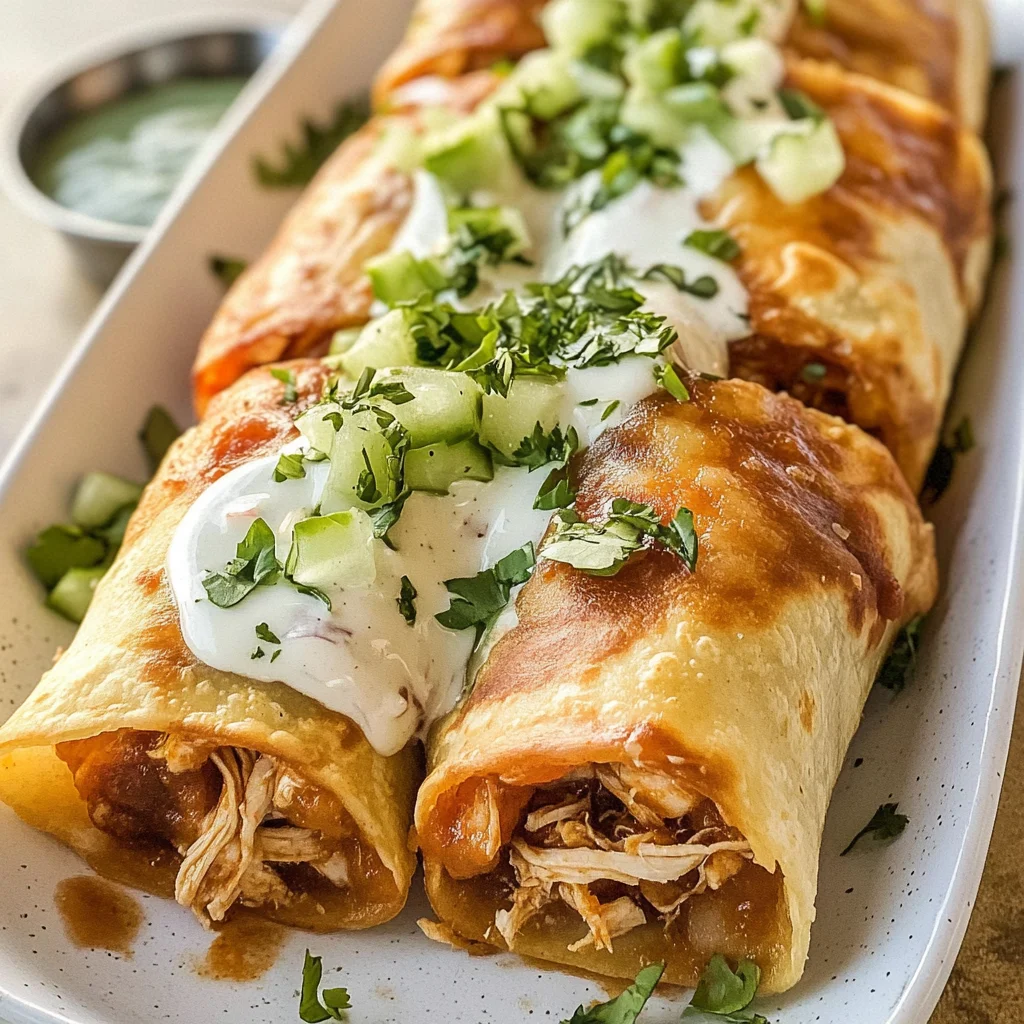 Chicken Chimichangas