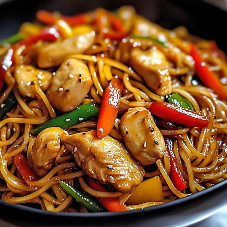 Chicken Lo Mein Recipe