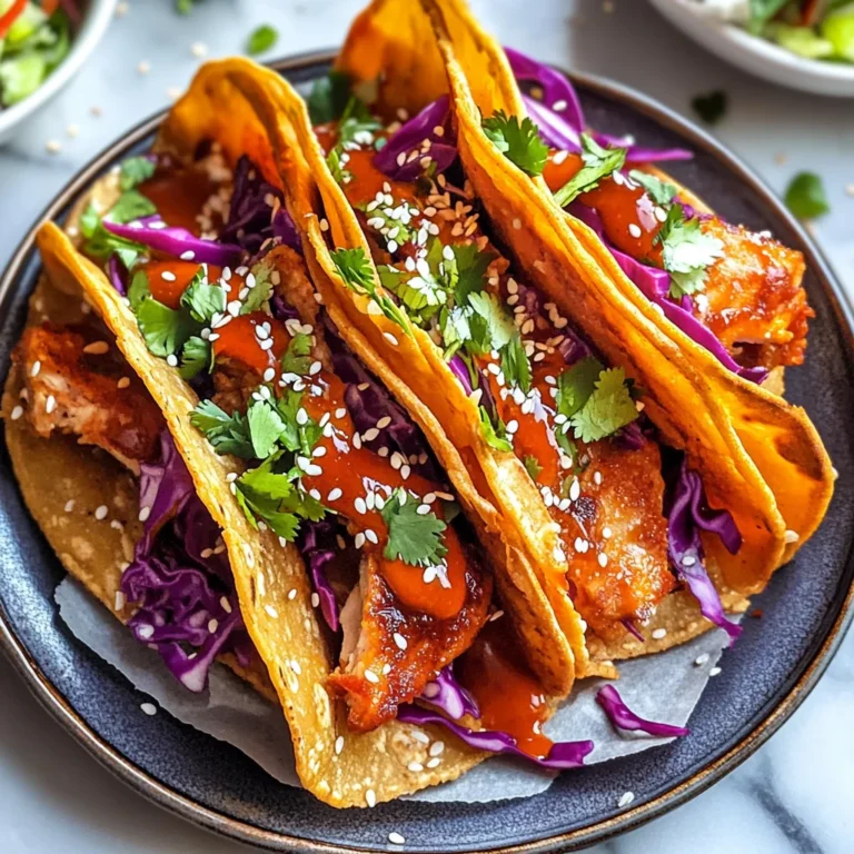 Chicken Wonton Tacos