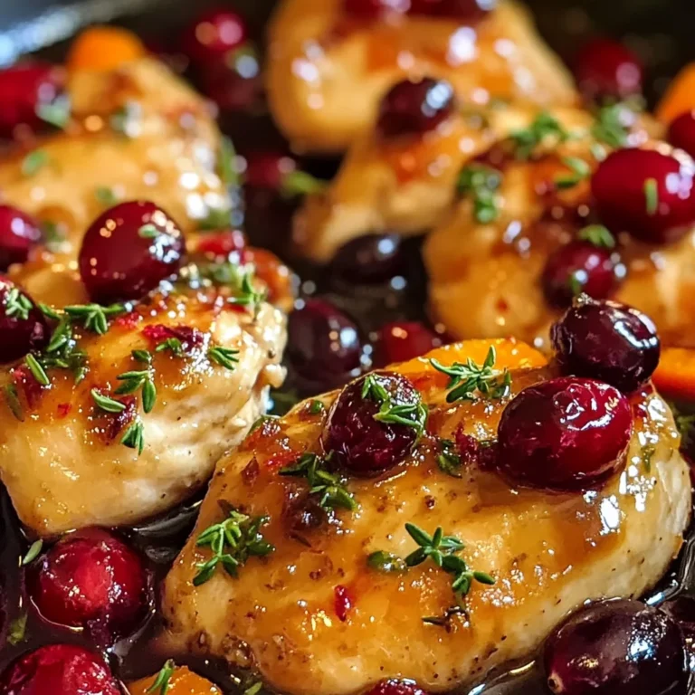 Cranberry Orange Chicken
