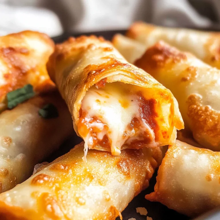 Crispy Crunchy Air Fryer Pizza Egg Rolls