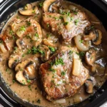 Crock pot Smothered beef Chops