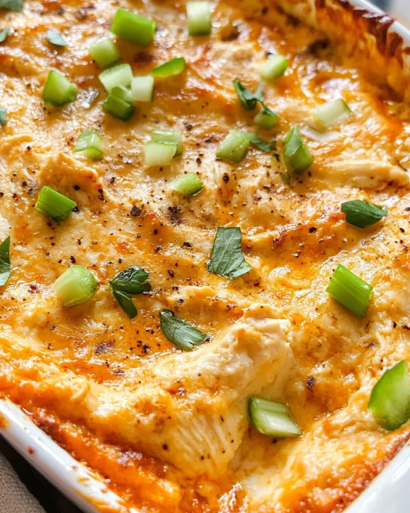 Dairy-Free Healthy Buffalo Chicken Dip Recipe (Keto)