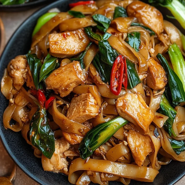 Drunken noodles